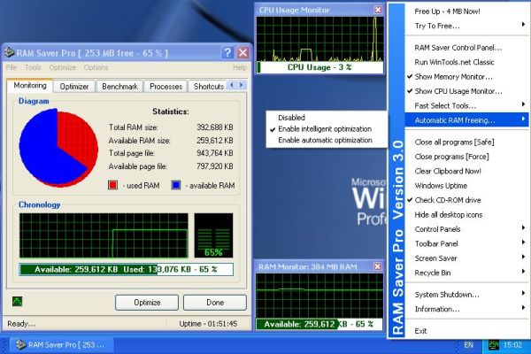 WinTools Software - RAM Saver Pro 18.3 32-64bits Portable (Windows)